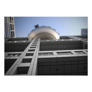 富士の建物 フォトプリント