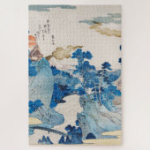 富士の雪渓 ジグソーパズル (縦)