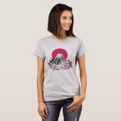 富士マウンテン日本の自然 Tシャツ (正面フル)
