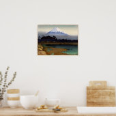 富士十景 朝日, Ten views of Fuji, Sunrise, Yoshida ポスター (キッチン)