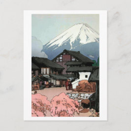 富士十景 船津、富士、船津、吉田の十景 ポストカード