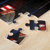 富士山および赤い塔 ジグソーパズル (側面)