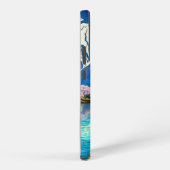 富士山さくらんぼ花 SAMSUNG GALAXYケース (右側面)