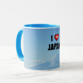 "富士山だいすき" マグカップ (正面左)
