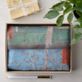 富士山とさくらんぼの花見、広重 薄葉紙 (ギフト)