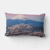 富士山とさくらんぼの花 ランバークッション (裏面)