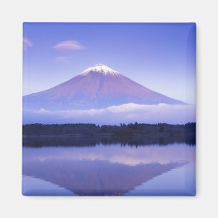 富士山とレンズ雲、 本栖湖、 マグネット