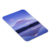 富士山とレンチキュラークラウド本巣湖 マグネット (右側)