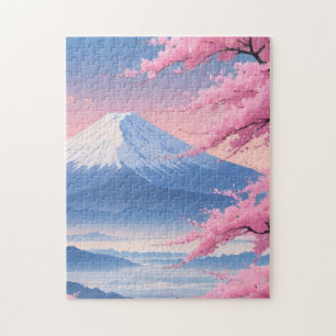 富士山と桜(Fuji-san to Sakura) ジグソーパズル