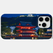 富士山と紅葉（ Mount Fuji and autumn leaves） Case-Mate iPhoneケース (裏面 (横))