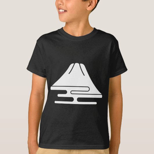 富士山と霞 Tシャツ (正面)