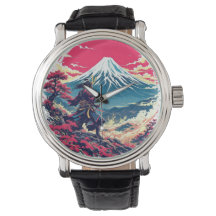 富士山のサムライ戦士 日本美術