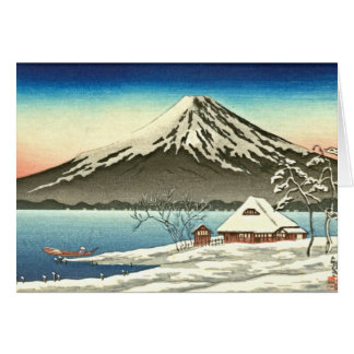 富士山の冬1890年
