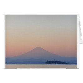 富士山の夕日