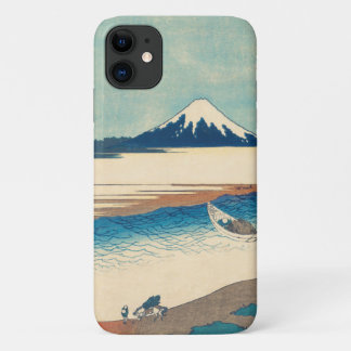 富士山の日本の木版。iPhone / iPadケース iPhone 11 ケース