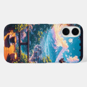 富士山の朝の静寂 Case-Mate iPhoneケース (裏面 (横))
