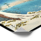 富士山アフタースノーハスイ川瀬新版画シーン ポスター (角)