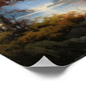 富士山アート日本のプリントポスター ポスター (角)