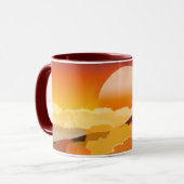 富士山サンセットジャパン マグカップ (正面左)