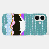 富士山ジャパン山岳ポップ・アートの芸術 Case-Mate iPhoneケース (裏面 (横))