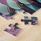 富士山パーソナライズされたパズル ジグソーパズル (側面)