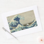 富士山ビュー01 長方形シール (封筒)