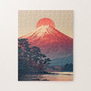 富士山ビンテージ ジグソーパズル