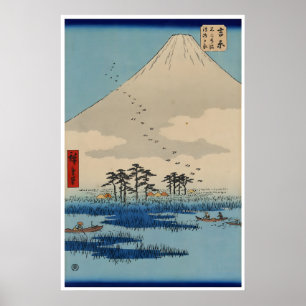 富士山プリント 日本の浮世絵アート 日本ポスター ポスター