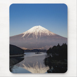富士山反射写真 マウスパッド
