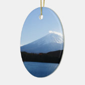 富士山富士湖川口 セラミックオーナメント (左)