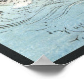 富士山日本への海ドラゴンのポスター ポスター (角)