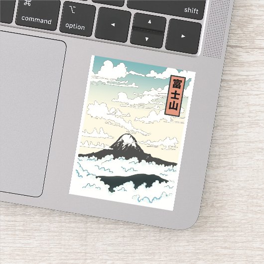 富士山日本アートブロック シール (詳細)