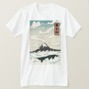 富士山日本アートブロック Tシャツ