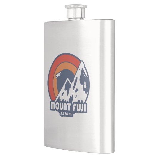 富士山日本サンワシ フラスク (左)