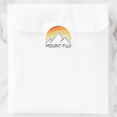 富士山日本レトロ スクエアシール (バッグ)