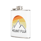 富士山日本レトロ フラスク (左)