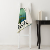 富士山日本旅行ポスターヴィンテージアート シェルパブランケット (インサイチュ)