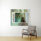 富士山日本旅行ポスターヴィンテージアート タペストリー (インサイチュ(横))