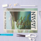 富士山日本旅行ポスターヴィンテージアート 薄葉紙 (クラフト)