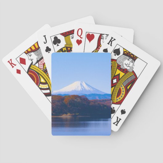 富士山日本 トランプ (裏面)