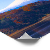 富士山日本 ポスター (角)