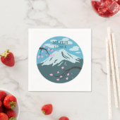 富士山標高 スタンダードカクテルナプキン (インサイチュ)