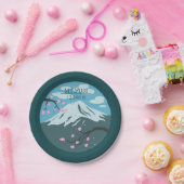 富士山標高 ペーパープレート (パーティー)