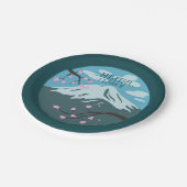 富士山標高 ペーパープレート (アングル)