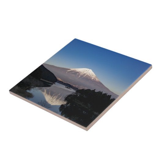 富士山湖反射 タイル (側面)