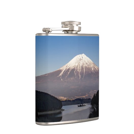富士山湖反射 フラスク (右)