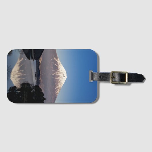 富士山湖反射 ラゲッジタグ (正面横)