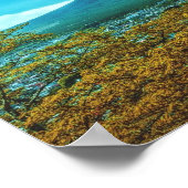 富士山火山日本パゴダ ポスター (角)