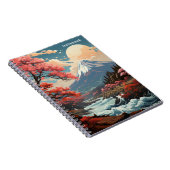 富士山禅ノート ノートブック (右側)