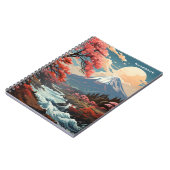 富士山禅ノート ノートブック (左側)